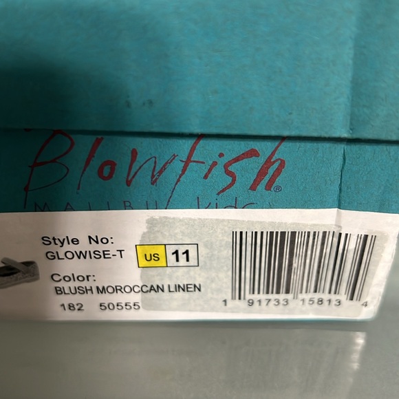 Blowfish Malibu kids Girls Glowise -T. Size US 11 - Picture 9 of 10